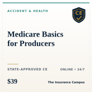 Medicare Basics for Producers